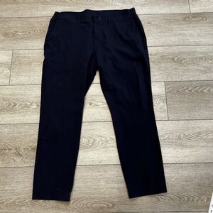 Public Rec Pants Mens 40x32 Navy Blue Nylon Blend Lightweight Stretch Comfort